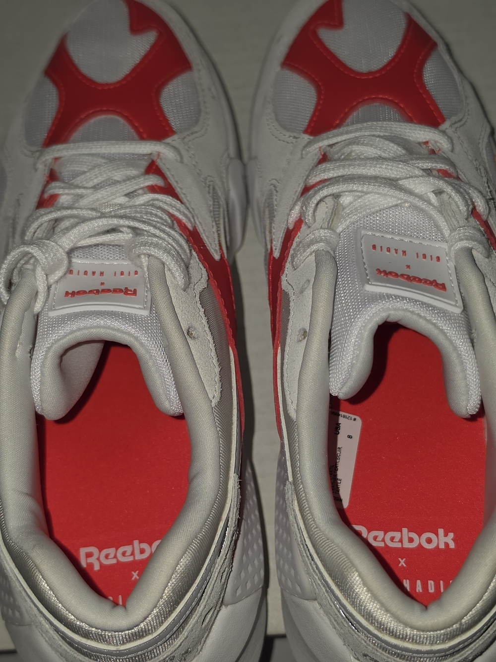 Reebok Gigi Hadid Collab Shoes DV5386 US Women Size 8 Retro Style - Picture 9 of 11